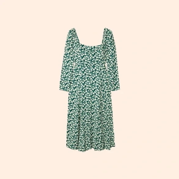 1HR SALE ⚡Reformation Sigmund Dress (Cilantro) - Picture 1 of 5